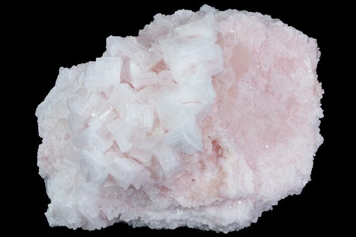 Pink Halite Crystal Plate - Trona, California #67694